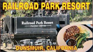 Railroad Park Resort RV & Campground, Dunsmuir, CA July 2024