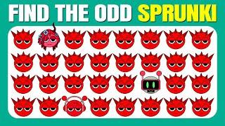 Find The Odd One Out - Sprunki Incredibox Horror Edition| Easy, Medium, Hard| Emoji Quiz