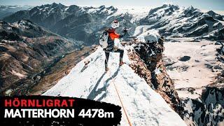 Matterhorn 4478m - HÖRNLIGRAT //  In one day from valley to summit - FULL DOCUMENTARY 2020 (ENG SUB)