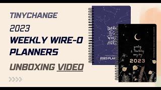 Tinychange 2023 Weekly WireO Planner: Unboxing