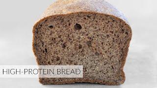 Healthy HIGH-PROTEIN BREAD | No Grains, No Eggs, No Dairy, No Nuts, No Yeast