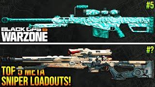 WARZONE: New SNIPER META UPDATE! Top 5 BEST SNIPER LOADOUTS To Use! (BO6 WARZONE META)