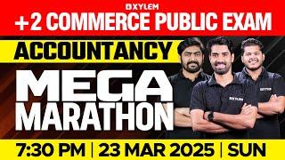 Plus Two Commerce - Accountancy | Public Exam - Mega Marathon | Xylem Plus Two Commerce