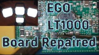 EGO Light Board Repaired