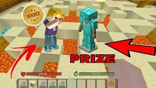 TNT RUN BUT THE PRIZE IS DIAMOND ARMOR -SKY BLOCK- BLOCKMAN GO