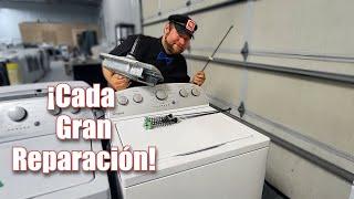 La lavadora Whirlpool se mueve - todas las reparaciones posibles