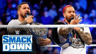 The Usos create chaos before high-stakes Fatal 4-Way Tag Team Match: SmackDown, Jan. 14, 2022