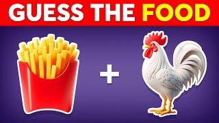 Guess The FOOD By Emoji  Emoji Quiz | Monkey Quiz