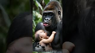 It so ugly #gorilla #baby #animals #cute #monkey #funny #animallover #gorillagorilla