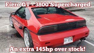 1988 Fiero GT 3800 Supercharged - New Project