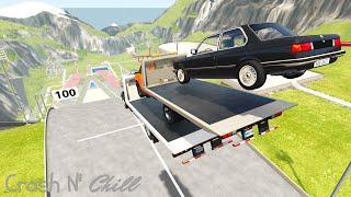 Saltos Insanos e Queda de Precipício #03 | BeamNG Drive