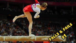 20 Falls & Fails in Artistic Gymnastics #1 | Balance Beam