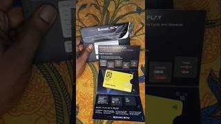 HDFC Pixel Play Credit Card Unboxing #creditcard #hdfcbank #hdfc #hdfccreditcard #hdfclife