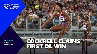 Anna Cockrell claims first ever Diamond League win in Rome 400m hurdles - Wanda Diamond League 2024