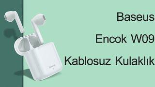 Baseus Encok W09 TWS True Wireless Bluetooth 5.0 Kablosuz Kulaklık