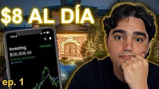 Invirtiendo $8 Al Día En Dividendos Hasta Vivir De Las Inversiones (ep1)