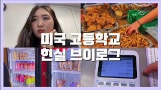 미국 고등학교 브이로그 | 하이틴 감성 파괴하는 현실적인 미국 유학생 VLOG