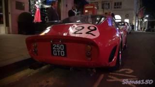 Ferrari 250 GTO - Startup and Overview on street! Nick Mason from Pink Floyd