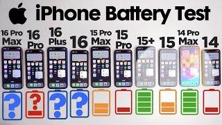 iPhone 16 ULTIMATE Battery Test!