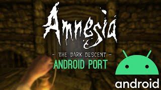 Amnesia: The Dark Descent - Android PORT Gameplay! (PC GAME)