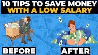 How To Save Money With A Low Salary