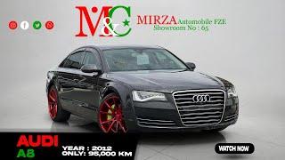 Audi A8 - 2012 - only : 95,000 Kilometers Fresh Japan Import Recently Arrived