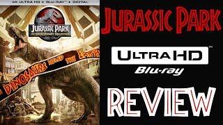 JURASSIC PARK 4K Bluray Review | Jurassic Park Collection 4K