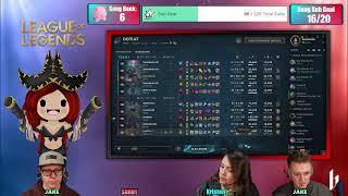 League of Legends with Sunny And The Black Pack!!