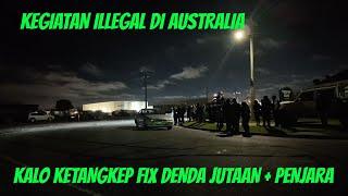 kegiatan pbalap illegal di australia, ada jametnya ga??