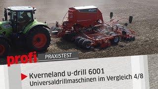 Kverneland u drill 6001 im 6-m-Universaldrillmaschinen im Vergleich (4/8) | profi #Praxistest