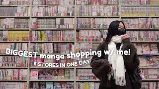 ₍ᐢ. .ᐢ₎ ₊˚⊹ BIGGEST manga shopping // 6 stores in 1 day + where to buy english manga in japan