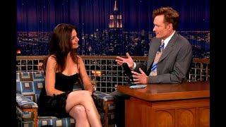 Katie Holmes' Embarrassing Moment In A Hotel Gym | Late Night with Conan O’Brien