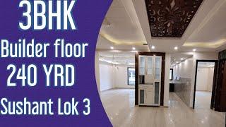 #42) 3 BHK| Builder Floor| Sushant Lok-3|Gurgaon|Call @9910547000