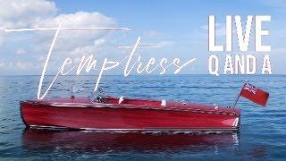 Live Boat Frame Building and Temptress Q and A