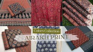 Best 50 Ajrakh Print | Ajrakh Print |Ajrakh Fabric | Ajrakh Dress  @ColorsCollection