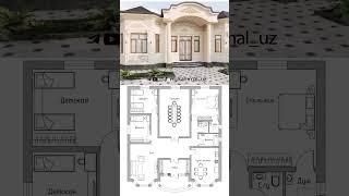 Проект дома #ховли #home #пландома #дом #design #construction #construction #ташкент #villa #кино