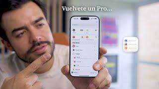 Recordatorios | 21 funciones que no sabías. Es la mejor app de Apple (2024)