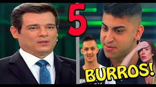  As Pessoas mais Burras do Planeta. As Maiores Burrices ditas na TV PARTE 5