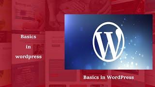 Basics in WordPress - part 1 | Tamil