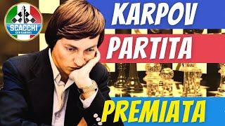 Karpov vs Hort - La Partita Premiata e Analizzata Da Kasparov