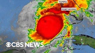 Latest details on Hurricane Milton with landfall expected overnight in Florida