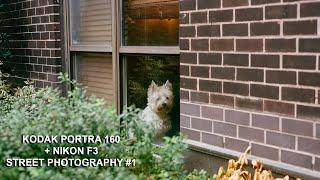 Kodak Portra 160 + Nikon F3 NYC Street Photography (POV) #1