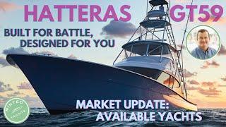 2024 Hatteras GT59 - Ultimate Sportfishing - Unleashing the Power - New/Brokerage: Bit.Ly/yachtguide