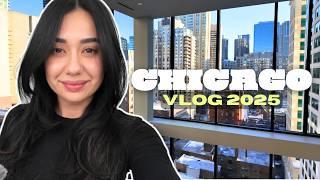 16 min of living in CHICAGO vlog  | Jan 2025 | RIVER NORTH PENTHOUSE TOUR