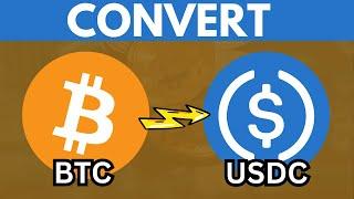 How to Convert BTC to USD on Coinbase