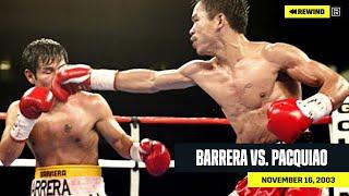 FULL FIGHT | Marco Antonio Barrera vs. Manny Pacquiao (DAZN REWIND)