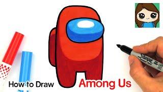 How to Draw AMONG US Game Character