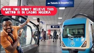 WOW See the Beautiful Lagos Metro Blue Line Train System, The Best in Africa