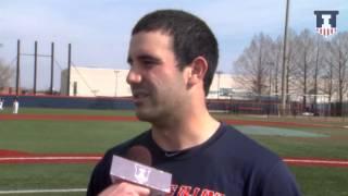 Illinois Baseball Junior Jason Goldstein Interview 3/12/15