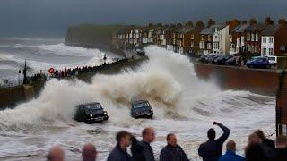 Storm Ashley Destroys Ireland! Flights Cancelled! Orange Alert!